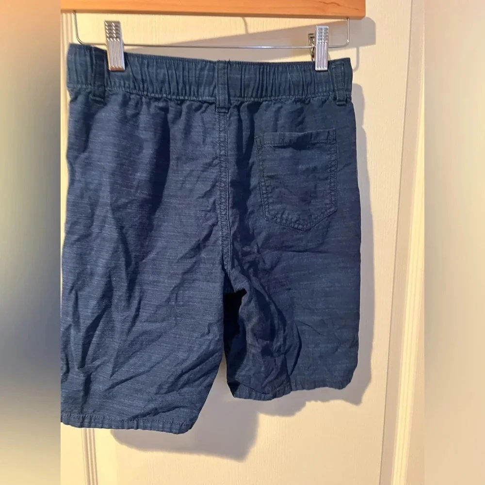 Arizona boys size 10/12 medium blue shorts with elastic and drawstring.